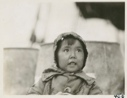 Image of Eskimo [Inuit] girl adopted by Amos Fry